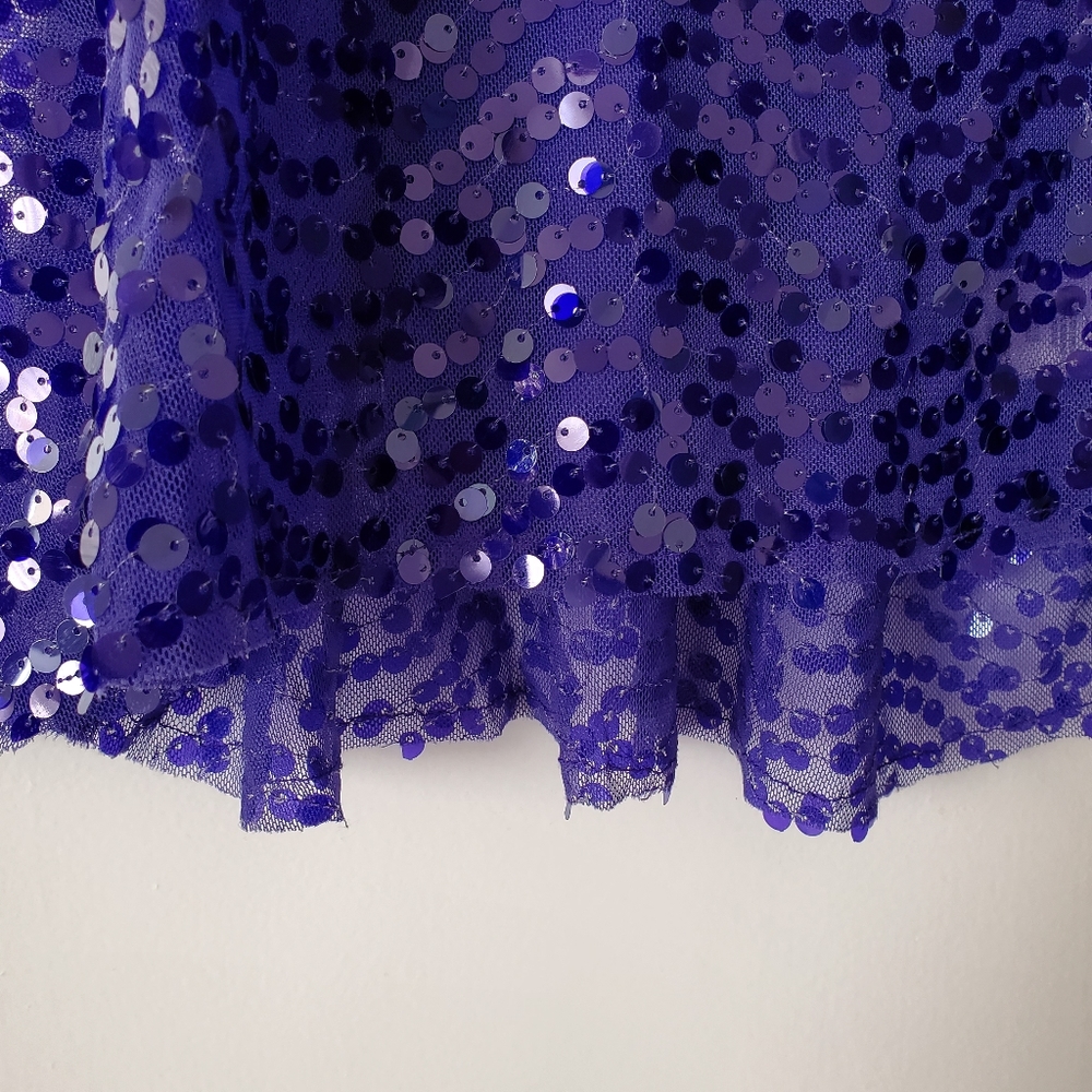 Free People Purple Sequin Tank 💜 - Picture 9 of 11